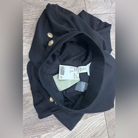 🖤🖤Button-Front High-Waist Trousers - Black - 🖤🖤 - Picture 6 of 14